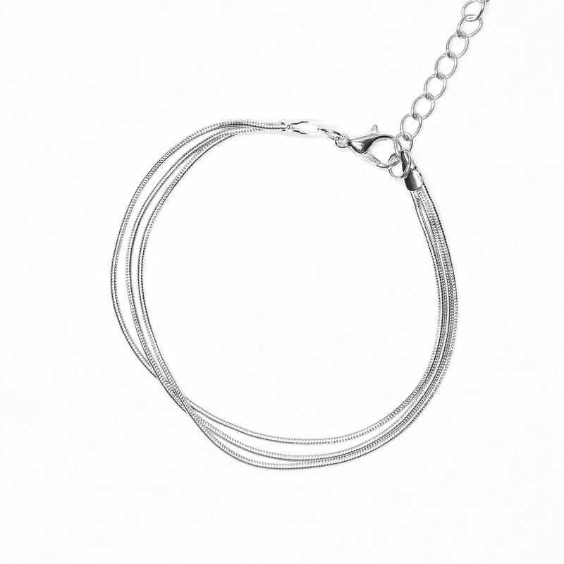 Pulsera con dijes de VENUS multicapa para mujer, cadena de serpiente, pulsera con dijes ajustable, regalo de fiesta de boda_voghion.com