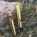 Solid Brass Survival Whistle – High-Pitched Emergency Signal Tool For Outdoor, Hiking, Camping & Keychain EDC (Handcrafted, Loud & Durable)_voghion.com