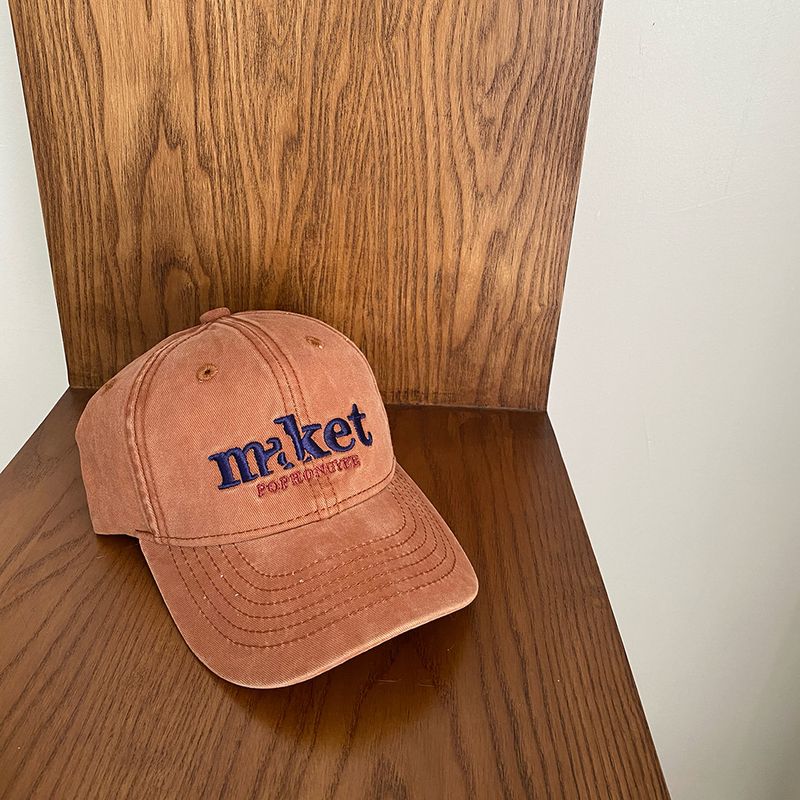 Παιδικό καπέλο μπέιζμπολ Unisex με vintage πλύσιμο για αγόρια και κορίτσια, σε ανοιξιάτικη και φθινοπωρινή απόχρωση, για μωρά_voghion.com