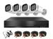 New Full-Color Night Vision 4-Channel 8-Channel Coaxial HD AHD DVR Surveillance Kit Waterproof Bullet Camera Remote_voghion.com