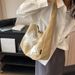 Star Pattern Women's Trendy One Shoulder Underarm Bag With Large Capacity And Versatile Student Commuting Tote Bag_voghion.com