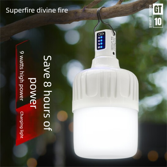 Shenhuo SupFire GT10-S Rechargeable Bulb Emergency Camping Hanging Outdoor Night Market Stall Light Home Lighting_voghion.com