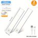 2pcs Motion Sensor Under Cabinet Lights USB Rechargeable 3 Color Temperatures Wireless Stick On Anywhere For Kitchen Wardrobe_voghion.com