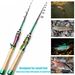 Ultra Short Carbon Fiber Retractable UL Fishing Portable Electroplated Telescopic Lure Stream Rod_voghion.com