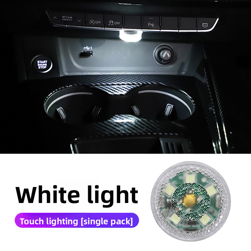 Dach Auto Innen Modifikation Dekoration Lieferungen Drahtlose Sensor Tür LED Atmosphäre Lichter_voghion.com