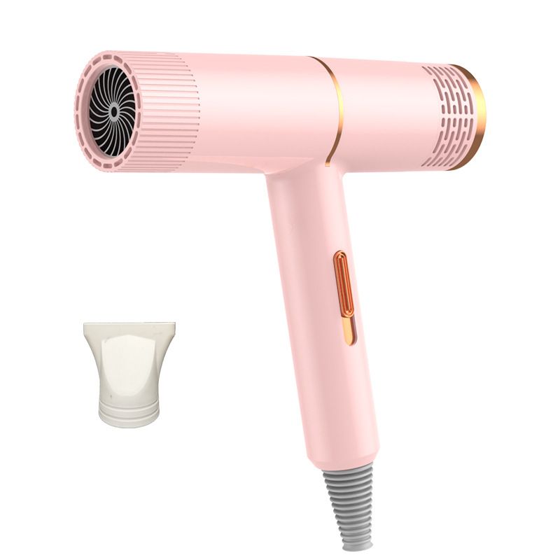 Asciugacapelli professionale con tecnologia a luce blu e ionica, 800 W di potenza elevata, modalità aria fredda/calda, design pieghevole, ideale per la casa_voghion.com