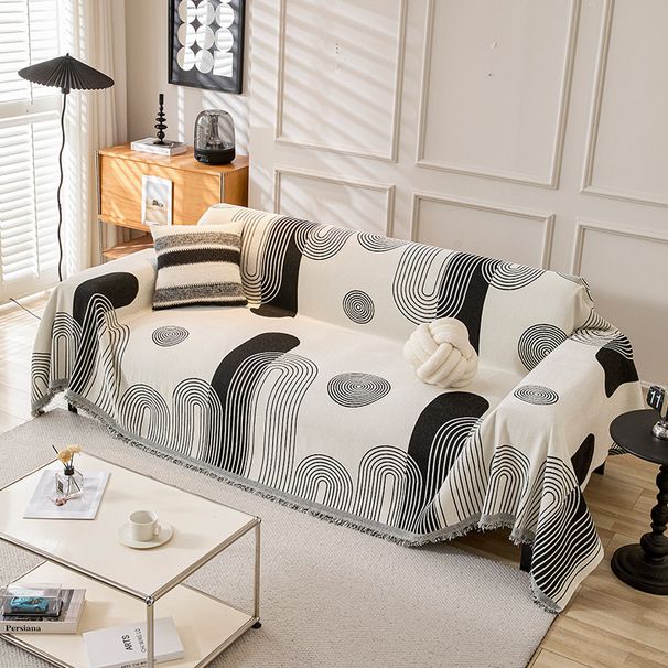 Copridivano - Copridivano elasticizzato di alta qualità (fatto a mano, in tessuto per tutte le stagioni, antiscivolo, traspirante, lussuoso arredamento per la casa)_voghion.com