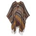Ethnic Style Striped Cape Shawl New Tibetan Yunnan Lijiang Versatile Travel Warm_voghion.com