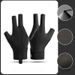 Professionelle Snooker-Achtball-Handschuhe, Dreifinger-Eisseide, hohe Elastizität, leicht, atmungsaktiv, rutschfest_voghion.com