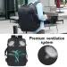 Sac à dos de voyage extensible USB 40 L, homologué pour les vols, étanche et résistant, 43 cm, pour homme, 250408 l_voghion.com