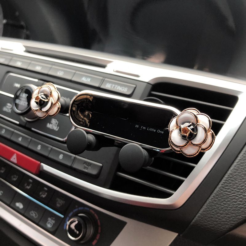 Soporte para teléfono móvil de coche, salida de aire universal multifuncional, hebilla con sensor de gravedad, soporte de navegación fijo_voghion.com