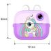High Quality New HD Polaroid Cartoon Unicorn Children's Thermal Printing Digital Camera_voghion.com