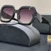 Diseñador para mujeres con patillas ajustadas Lentes de marco cuadrado de gran tamaño Gafas de sol con diseño de alfabeto Conducir Viajes_voghion.com