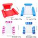 Adult Three-tube Inflatable Row Pvc Foldable Hammock Water Floating Bed Casual Toys_voghion.com