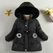 Cappotto invernale lungo foderato in pile per bambine (3-8 anni) – Giacca imbottita spessa e alla moda con cappuccio staccabile_voghion.com