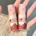 Lovely Matte Strawberry Liquid Lipstick Veet Nude Red Gloss Long Lasting Non-stick Cup Lip Mud Tint Cream Make 70% discount_voghion.com