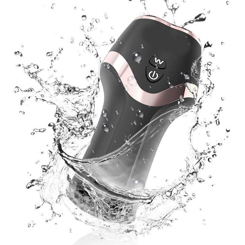 Trainer Sex Glans  Massage Male Masturbator 10 Speed Vibrating Glans Vibrator Sex Toys for Men Lasting Del_voghion.com