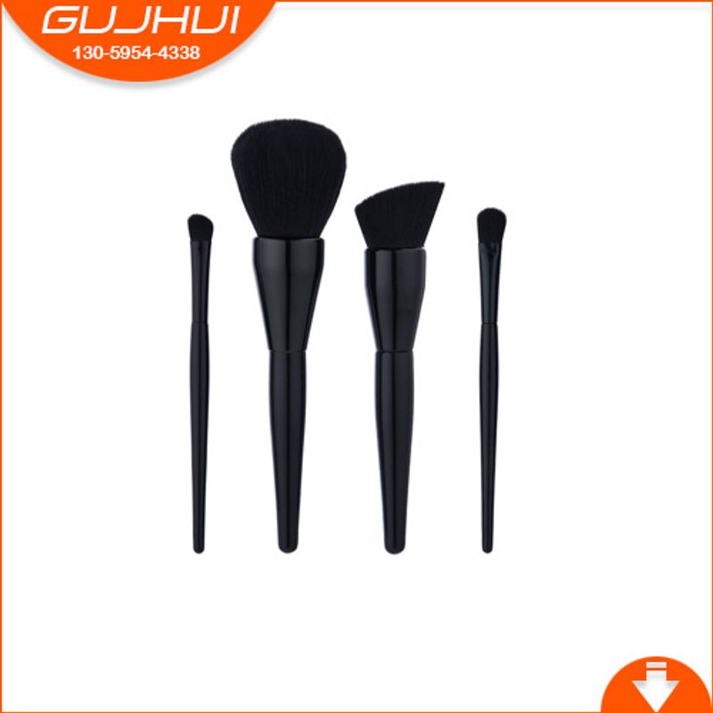 4-teiliges Make-up-Pinsel-Set, Beauty-Tools, Lidschattenpinsel, loser Puderpinsel, Pinsel, abgeschrägter Pinsel, GUJHUI_voghion.com