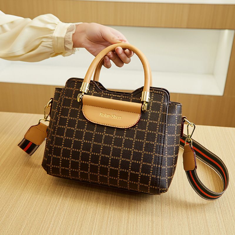 Väskor för kvinnor 2024 ny stil moderiktiga och mångsidiga äkta läderväskor lätta lyxiga tote-väskor med stor kapacitet crossbody-väska för kvinnor_voghion.com