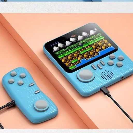 G7 Ultra-thin Handheld Macaron Console, Nostalgic 666 Games, High-definition Color FC Game Console_voghion.com