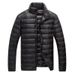 Men's Clothing Men's 90% White Duck Down Jacket - Packable Hooded Winter Coat (12 Colors, M-5XL)_voghion.com