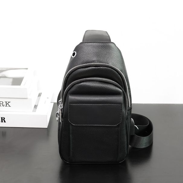 Jauna krūšu soma vīriešiem, izgatavota no govs ādas, ar augstas klases modernu sajūtu, personalizēta un praktiska_voghion.com