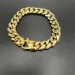 Chains 12mm Gold 5-Layer Plated Premium Durable Cuban Bracelet(Lobster Clasp)_voghion.com