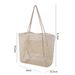 Foldable Nylon Mesh Travel Tote Bag – Large Capacity Cube Shape | Multi-Purpose Storage For Clothes & Toiletries | Lightweight & Compact_voghion.com