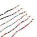 Cadena de gafas de arcilla polimérica de colores variados hecha a mano de alta calidad, cadena para gafas, cuerda para mascarillas, borde cruzado_voghion.com