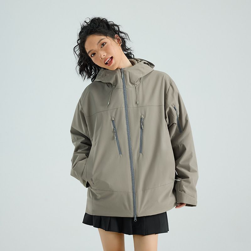 3-in-1-Winterjacke – Wasser- und winddichte Außenhülle mit herausnehmbarem Fleecefutter für Wandern und Camping (Unisex)​_voghion.com