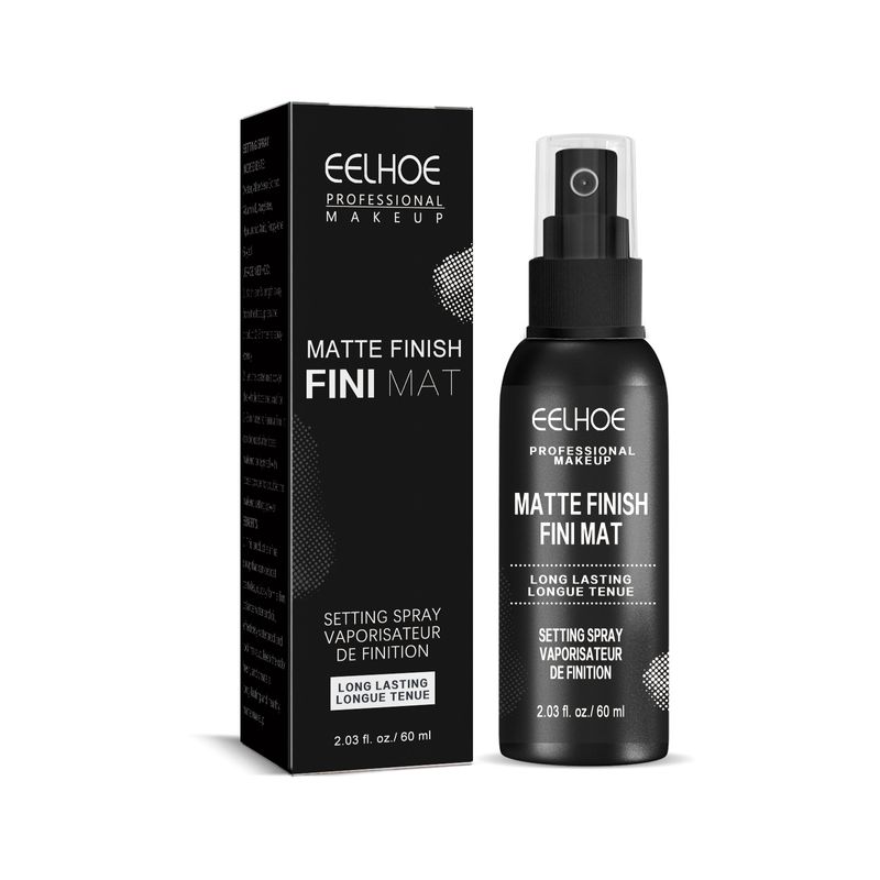 Película de secado rápido EELHOE duradera, no es fácil de quitar el maquillaje, maquillaje refrescante, fijador mate y spray humectante_voghion.com