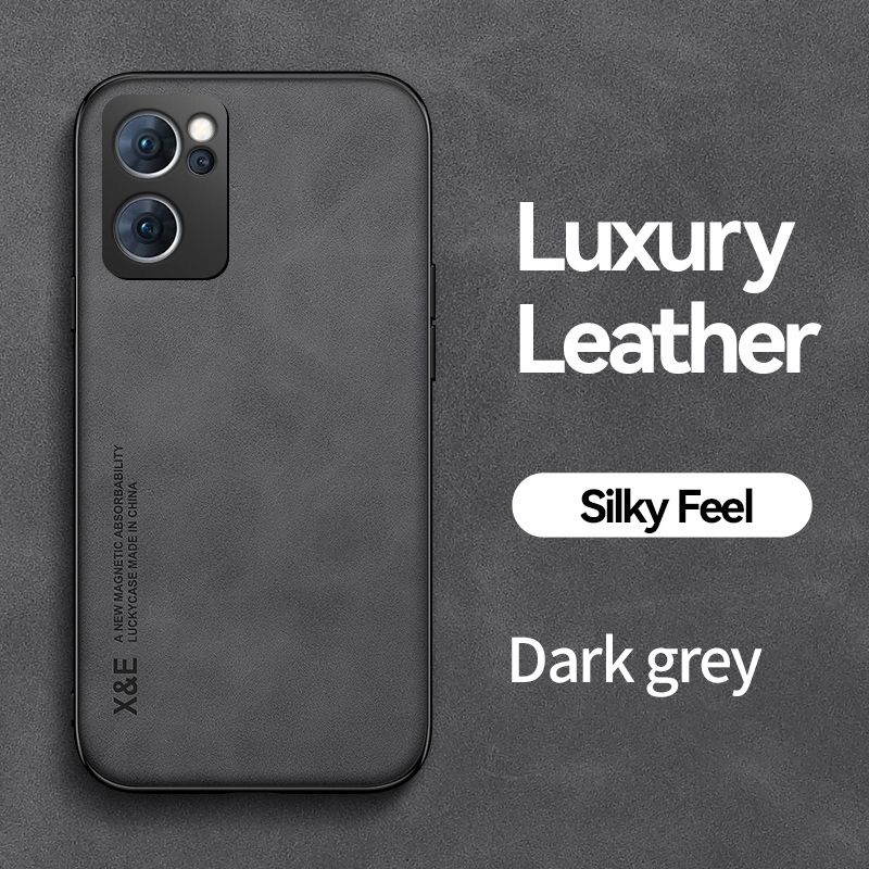 Luxury Retro Leather Case For OPPO Reno 7 6 Pro 5 Lite 6Z 7Z 3 2 2Z Realme GT Master XT X50 C17 Soft Silicone Frame Phon_voghion.com