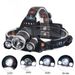 T6 LED Headlamp - 3-Light Rechargeable Head Torch With Zoom, 1000 Lumens For Night Fishing, Camping & Outdoor Activities (Adjustable, Hands-Free)_voghion.com
