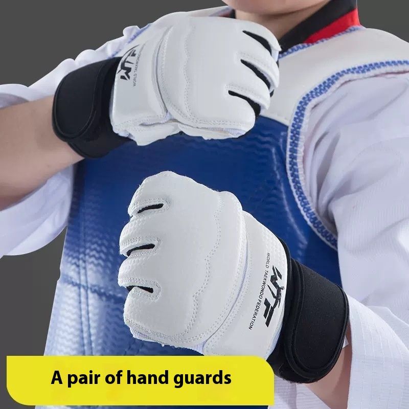 Half for martial arts protection, Taekwondo protective gear training, combat and Sanda special half finger boxing gloves_voghion.com