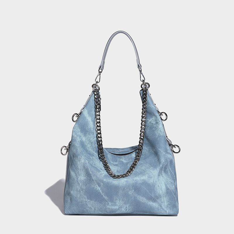 Mochila multifuncional três em um, bolsa de mão feminina com zíper, para estudantes, para deslocamento diário, moderna e versátil, primavera e verão 2025_voghion.com