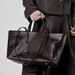 Commuting Texture Tote New Niche Design Soft Leather Shoulder Large Capacity Vintage Cowhide Bag_voghion.com