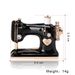 Korean creative style personalized brooch alloy diamond sewing machine brooch European and American oil drop brooch_voghion.com