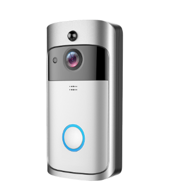 720P HD Smart Home Draadloze WIFI deurbel Camera Beveiliging Video Intercom IR Nachtzicht AC Batterijgevoed Huis_voghion.com