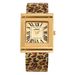 Mishali Internet Celebrity Trendy Fashion Steel Leopard Print Mesh Strap Square Orologio da donna Personalità_voghion.com
