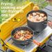 Kochutensilien Outdoor Topf Kochgeschirr Set Picknick Reise Tragbarer Camping Wasserkocher_voghion.com