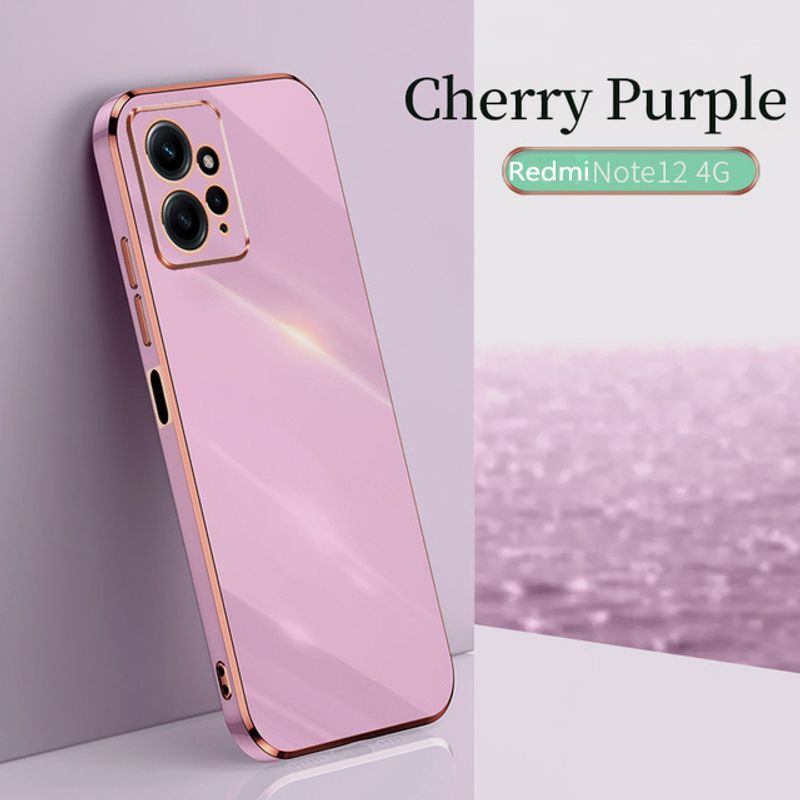 Schokbestendig Plating Case Voor Xiaomi Redmi Note 12 Pro 5G 11 12s 10s 10 9 8 9A 10C 12C Cover Voor Redmi Note 12 Turbo Pro_voghion.com