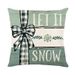 Funda de almohada con estampado navideño, pequeña, de lino fresco, para decoración del hogar, sofá, dormitorio_voghion.com