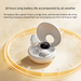 Unsichtbar für die Arbeit, kabellose In-Ear-Schlafhilfe, kleine Bluetooth-Ohrhörer, ultraklein, kompatibel mit_voghion.com