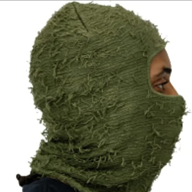 2023 Balakrafa Hat Men's and Women's Knitted Camo Headcover Personalized Woolen Hat_voghion.com