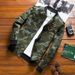 Herrenbekleidung Jacke Große Größe Bomberjacke Herrenjacke Mantel Herren Arbeitsjacke Camouflage_voghion.com