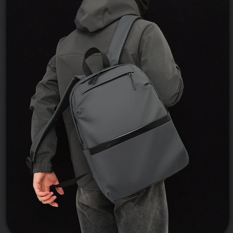 2025 Neuer wasserdichter Herrenrucksack, lässiger High-School-Rucksack mit großem Fassungsvermögen, modische und vielseitige Reisecomputertasche_voghion.com