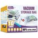Vacuum Compression Storage Bags Set With Pump Space Saver For Clothes Blankets Quilts Travel Home Dorm Organization Essential_voghion.com
