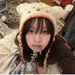 Autumn and winter Korean version star knitting contrast wool hand hook hollowed out Cat's ears (Steamed cat-ear shaped_voghion.com