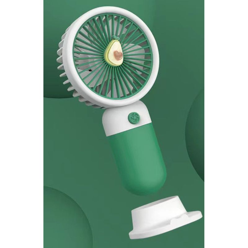 Children's Handheld Strong Wind Cute Student Wrist USB Charging Mini Fan_voghion.com
