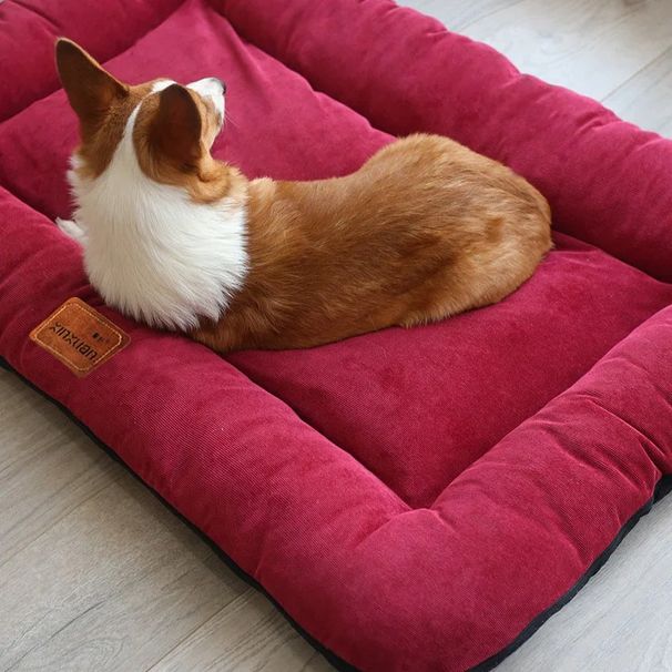 Dogs Bedd Sofa Bed Dog Big Plush Pet Goods For Animals Beds Small Bedding Products House Indoor Accessories Petty Kennels Large_voghion.com